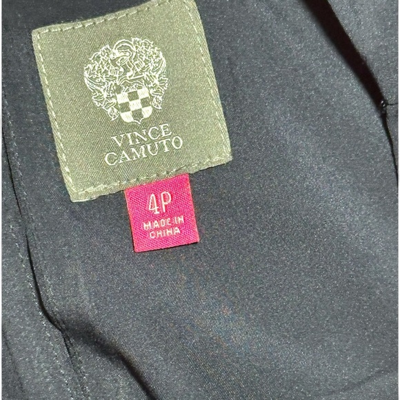 Vince Camuto Navy and Pink High Low Dress 4P - Picture 7 of 9